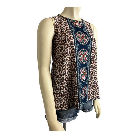 Festival Top Shirt Blouse Concert Summer Skimpy Beach Crop y2k Tank Boho S - Picture 3 of 7